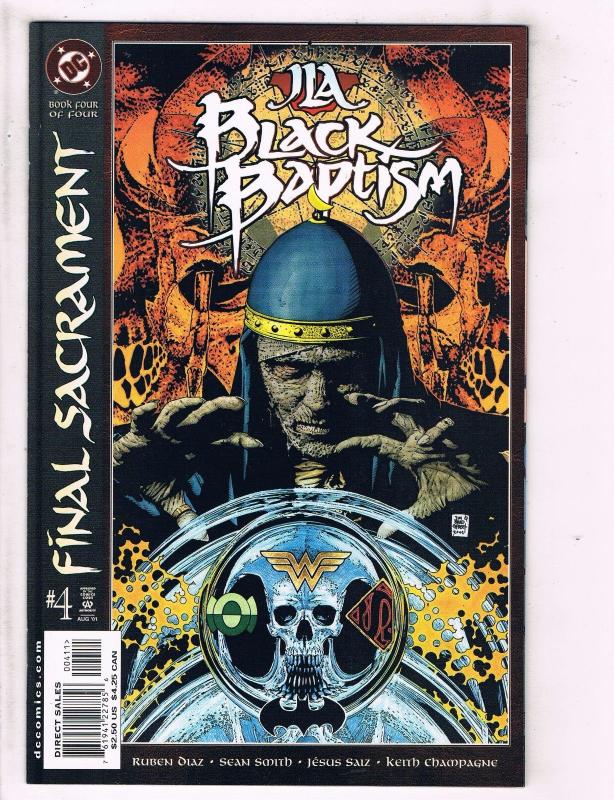 JLA Black Baptism Complete DC Comics Ltd Ser # 1 2 3 4 Batman Wonder Woman J106