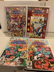 Super Powers Two Mini-Series Set Vol 1 (1984) and Vol 3 (1986)  9 comics  VF!