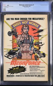 CGC 6.0 Wolverine #1 Limited Series (1982)