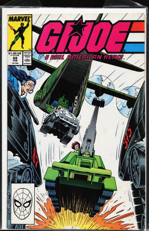 G.I. Joe: A Real American Hero #68 (1988) G.I. Joe