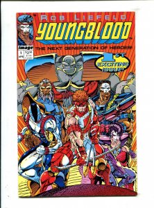 Youngblood #1 - First IMAGE Comic / 4x 1st Appearances (6.5/7.0) 1992