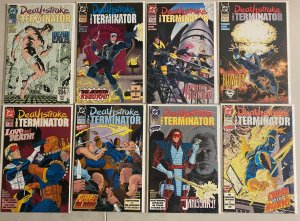Deathstroke the Terminator lot #1-30 + Annual DC (8 VF) 31 diff (1991 to 1993)