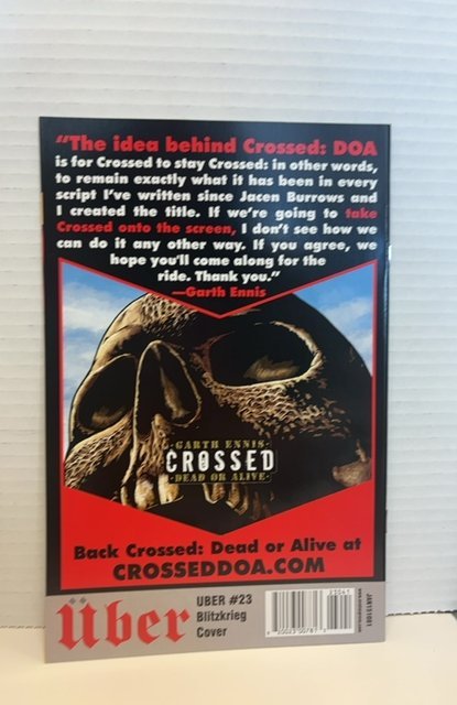 Uber #23 Blitzkrieg Cover (2015)