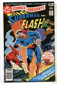 DC COMICS PRESENTS #1--1978--4th SUPERMAN-FLASH RACE--comic book