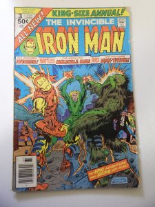Iron Man Annual #3 (1976) VG Condition