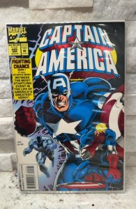 CAPTAIN AMERICA #425 ~1994 Marvel Comics, Embossed Red Foil cover
