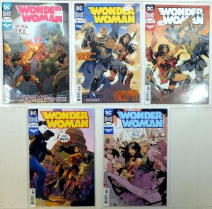 Wonder Woman Lot of 5 #53, 59, 62, 63, 69 (2018) DC Comics 1st Print Comic Books