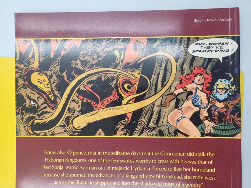 Adventures of Red Sonja Volume 2 TPB Dynamite Roy Thomas Frank Thorne