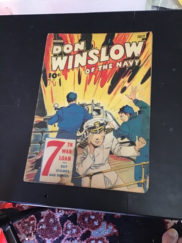 Don Winslow of the Navy #27 (1945) Affordable-grade! GD Wow!