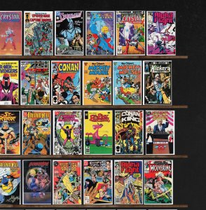 Huge Lot 150+ Comics with Alpha Flight, The Avengers, Rom & More!