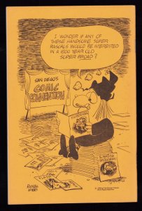 San Diego Comic Con Program 1974 - Milton Caniff & Russell Myers Covers (8.0)