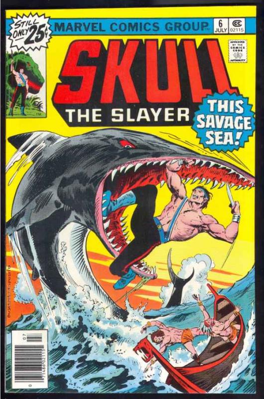 Skull the Slayer #6 (Jul-76) NM- High-Grade Skull the Slayer