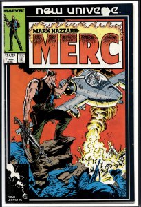 Mark Hazzard: Merc #7 (1987) Mark Hazzard