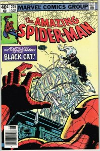 Amazing Spider Man #205 (1963) - 9.0 VF/NM *Black Cat/In Love And War*