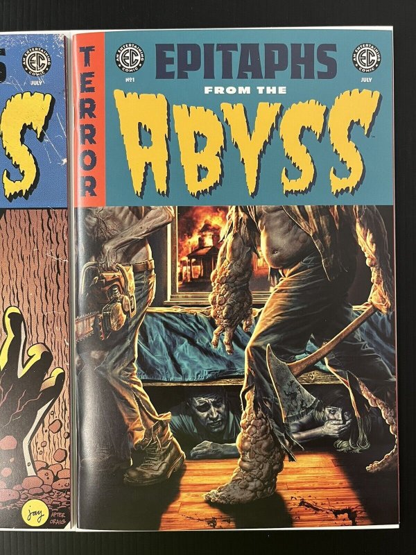 EC EPITAPHS FROM THE ABYSS #1 CVR A + 1:10 STEPHENS VAR IN-HAND 2024 PROSHIPPER