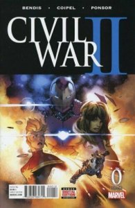 Civil War II #0 2nd Print Variant | NM | Marvel Comics 2016 