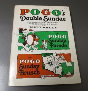 1978 POGO'S Double Sundae by Walt Kelly SC FN Fireside 256 pgs