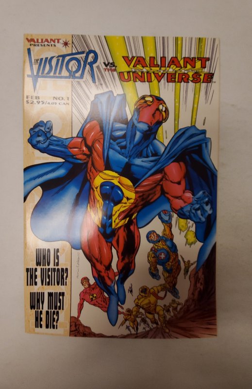 The Visitor Vs. the Valiant Universe #1 (1995) NM Valiant Comic Book J694