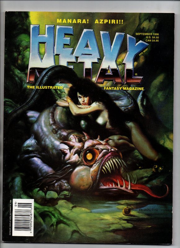 Heavy Metal Magazine vol.20 #4 - Manara - September 1996 - VF/NM