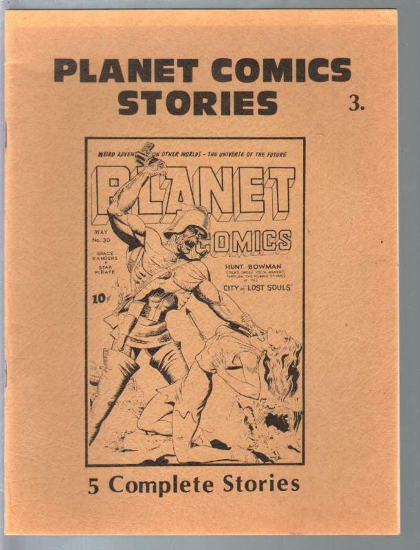 Planet Comics Stories 1970's-Al Dellinger-reprints 5 stories from Planet Comi...