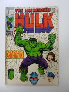 The Incredible Hulk #116 (1969) FN- condition