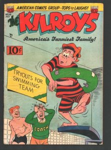 Kilroys #36 1952-ACG--Swim team tryout gag cover-Moronica-Miss Nit-wit of 195...