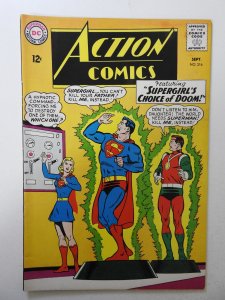 Action Comics #316 (1964) VG+ Condition moisture stain