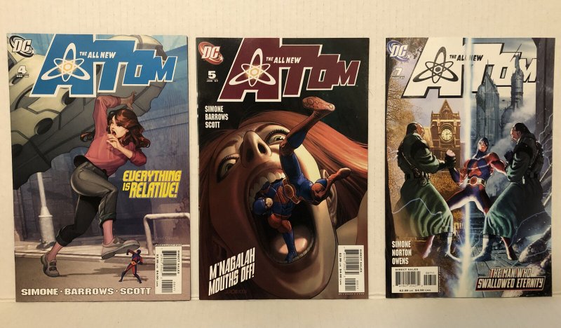 All New Atom #1 -5 7-12 And 14-17 Lot Of 15