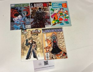 5 Comics Lost Souls 6 It! 1 Iron and the Maiden 1 Bloodshot 24 Disney 40 JW17