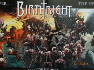 BIRTHRIGHT Promo Poster, 10 x 36, 2014, IMAGE, Unused more in our store 342