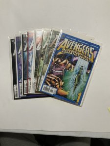 Avengers Celestial Quest 1-8 lot run set Near Mint Nm Marvel