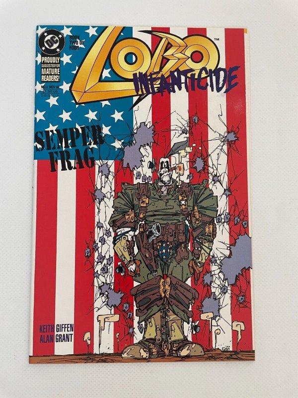 Lobo Infanticide Complete DC Comics Series # 1 2 3 4 NM 1st Prints Giffen 7 RC48