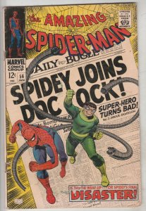Amazing Spider-Man #56 (Jan-68) FN/VF High-Grade Spider-Man, Aunt May