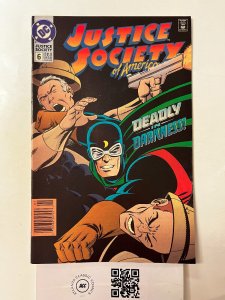 Justice Society of America #6 NM DC Comic Book Flash Atom Dr. Midnite 28 HH13