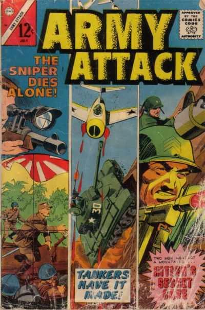 Army Attack (1965 series) #38, VG+ (Stock photo)