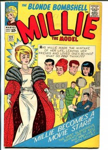 Millie the Model #121 1964-Marvel-Millie movie star-paper dolls-fashions-FN
