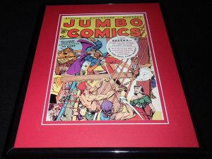 Jumbo Comics #12 Will Eisner Framed Cover Photo Poster 11x14 Official RP