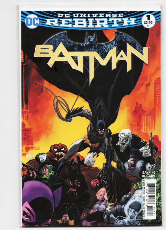 Batman #1 Variant Cover (2016) Batman [Key Issue]