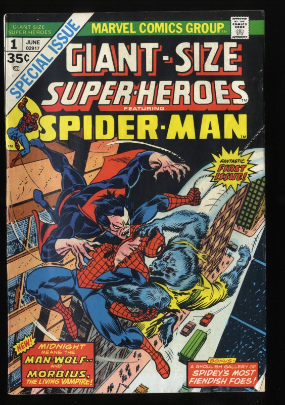 Giant-Size Super-Heroes #1 VG 4.0 Morbius!