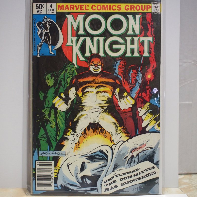 Moon Knight #4 (1981) VF Nice Copy. Movie Soon?