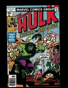 Lot of 10 Incredible Hulk Comics #212 213 214 215 216 217 218 219 220 221 GK18