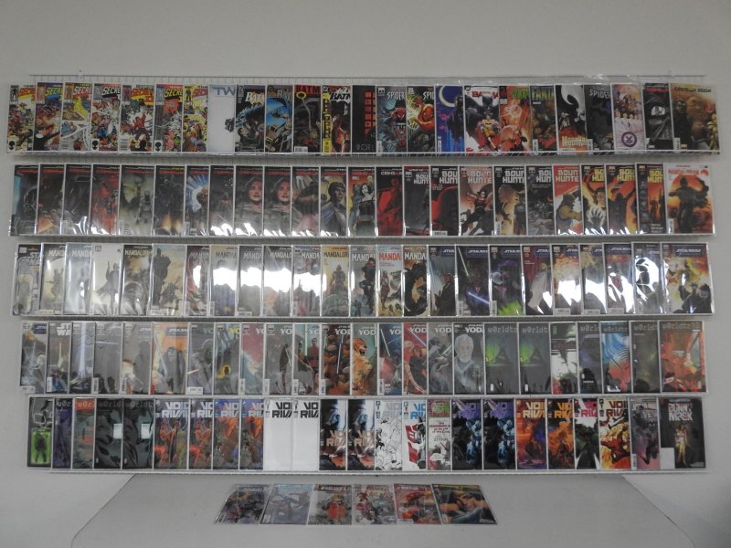 Huge Lot 120+ Comics W/ Star Wars, Mandalorian, +More! Avg VF/NM Cond!