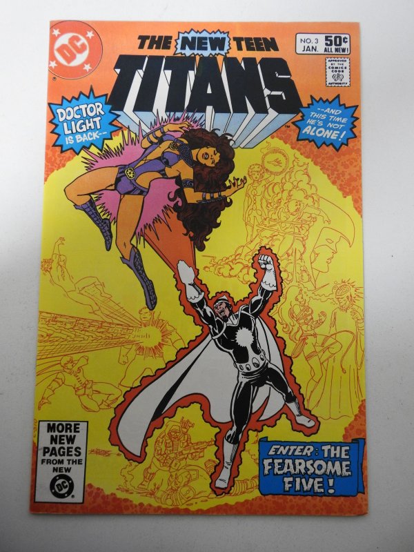 The New Teen Titans #3 VF+ Condition