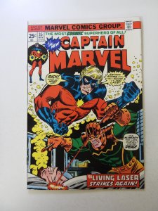 Captain Marvel #35 (1974) FN- condition MVS intact