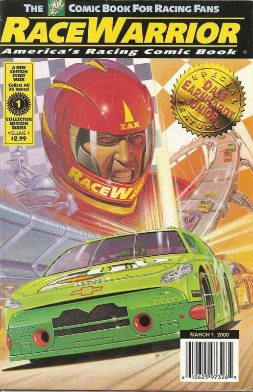 RaceWarrior #1 VG; Custom Comics of America | low grade comic - save on shipping