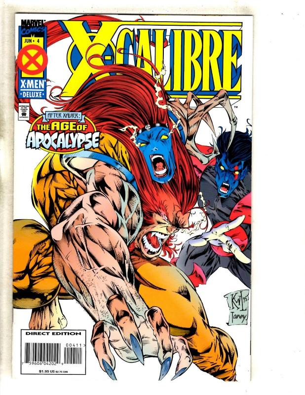 7 Marvel Comics X-Calibre 1 2 3 4 Clandestine 1 Ravage 99 11 Cosmic Powers 2 DB6