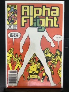 Alpha Flight #25 (1985)