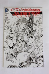 Justice League #47 Lee Inked Cover (2016) Justice League NM