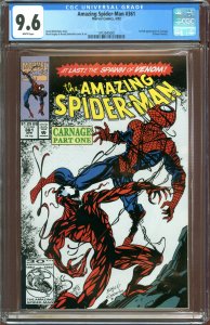 The Amazing Spider-Man #361 (1992) CGC Graded 9.6
