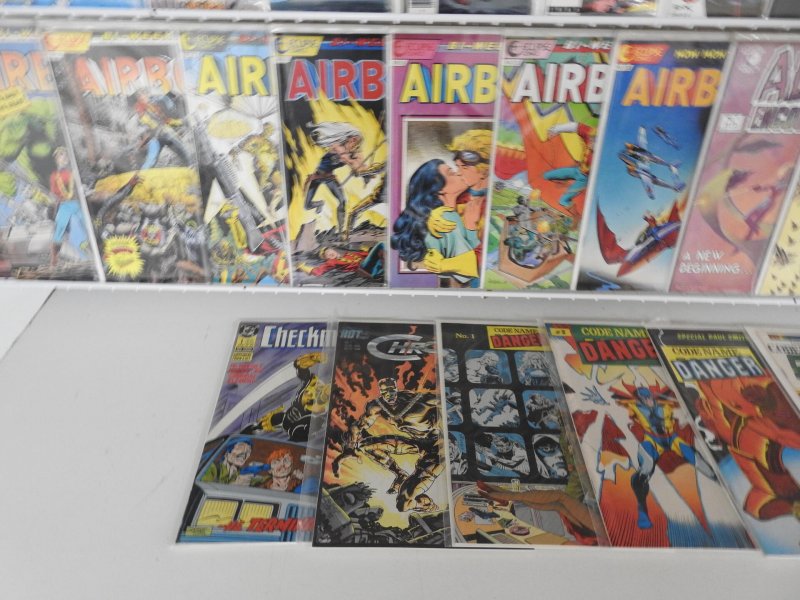 Huge Lot 130+ Comics W/ Batman, Aquaman, Airboy+ Avg VF+ Condition!